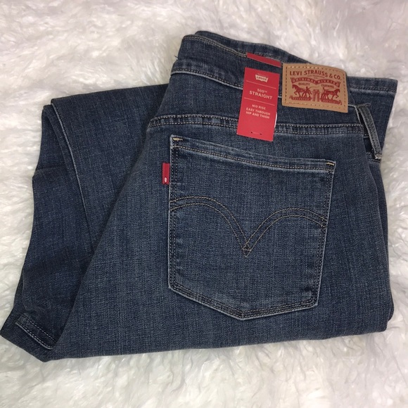 NWT Levi’s 505 Straight Jeans - Picture 2 of 9